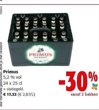 Colruyt Primus 5,2 % vol aanbieding
