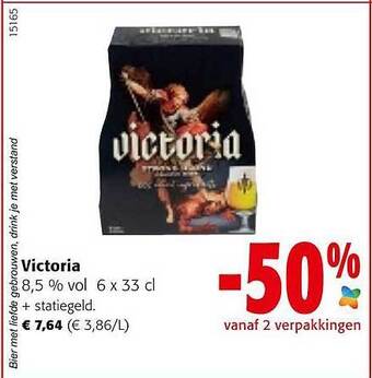 Colruyt Victoria 8,5 % vol 6 x 33 cl aanbieding