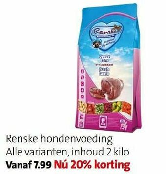 Intratuin Renske hondenvoeding aanbieding