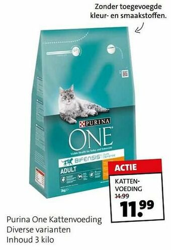 Intratuin Purina one kattenvoeding aanbieding