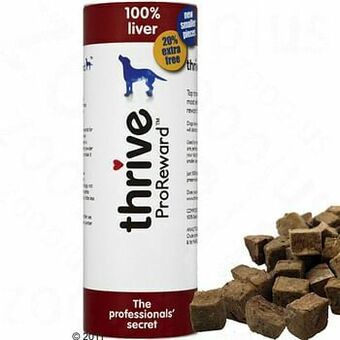 60g ProReward Gevriesdroogde Lever Thrive Hondensnacks
