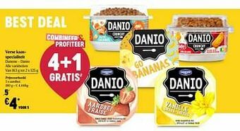 Verse kaasspecialiteit danone - danio aardbei