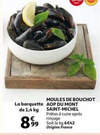 Moules De Bouchot AOP Du Mont Saint-Michel