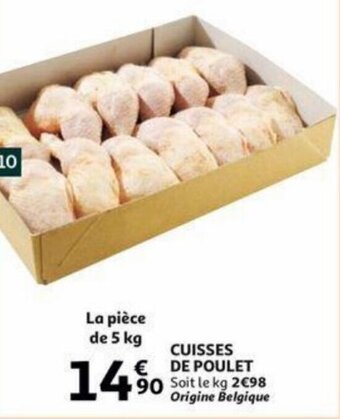 Auchan Cuisses De Poulet aanbieding