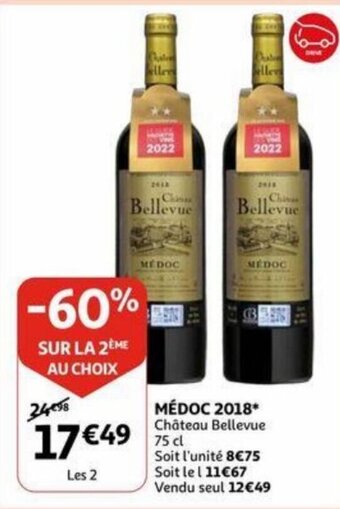 Auchan Medoc 2018 aanbieding