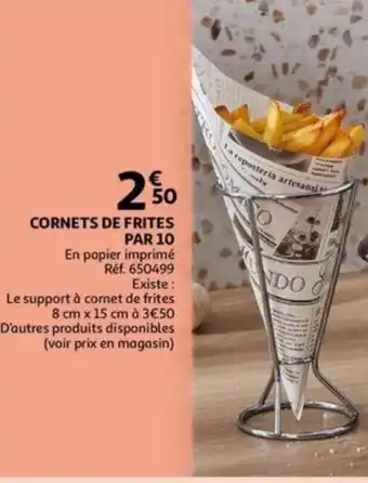 Auchan Cornets de Frites aanbieding