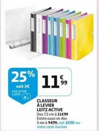 Classeur A Levier Leitz Active