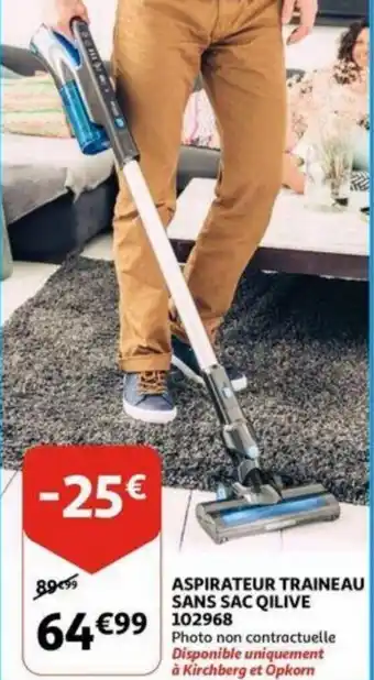 Qilive Aspirateur Traineau Sans Sac