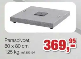 Paradisio Parasolvoet, 80 x 80 cm 125kg aanbieding
