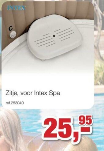 Paradisio Zitje, voor Intex Spa aanbieding