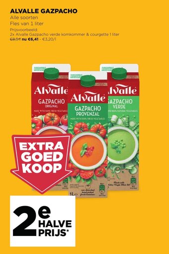 Jumbo Alvalle Gazpacho 1 liter aanbieding