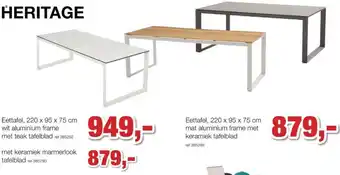 Heritage Eettafel
