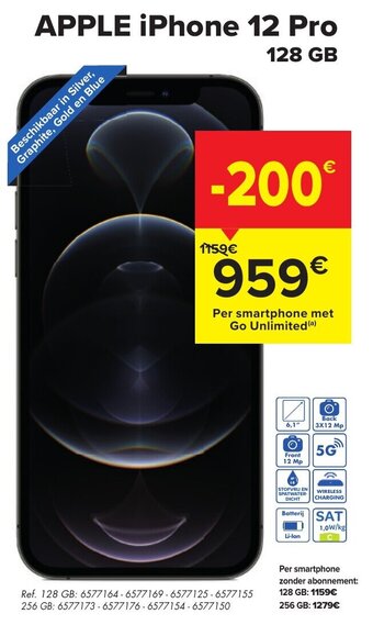 Apple iphone 12 pro 128 gb