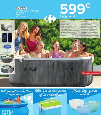 Intex jacuzzi 6 personen purespa greywood