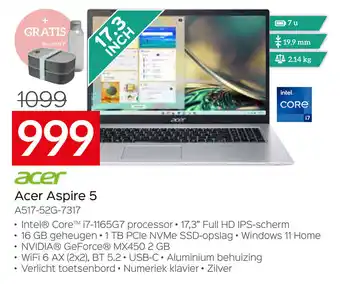 Selexion Acer Aspire 5 A517-52G-7317 aanbieding