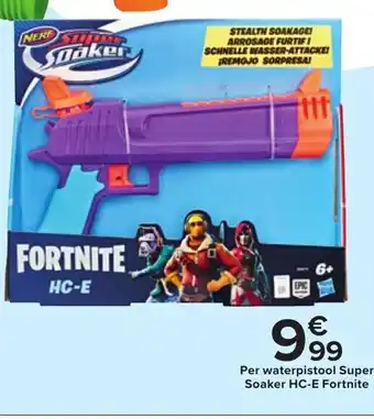 Carrefour Fortnite waterpistool super soaker hc-e aanbieding
