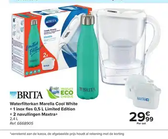 Carrefour Brita aanbieding