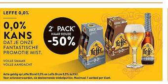 Prik en Tik Leffe aanbieding