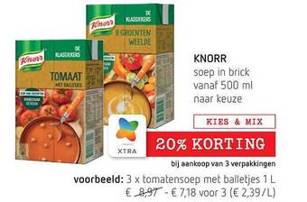 Spar Knorr aanbieding