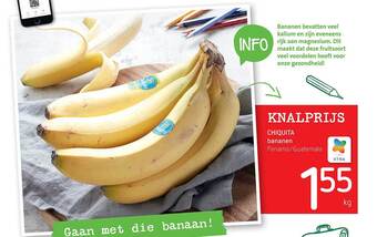 Spar Chiquita bananen aanbieding