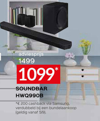 Selexion Samsung Soundbar HWQ990B aanbieding