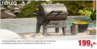 Terzo Houtskoolbarbecue