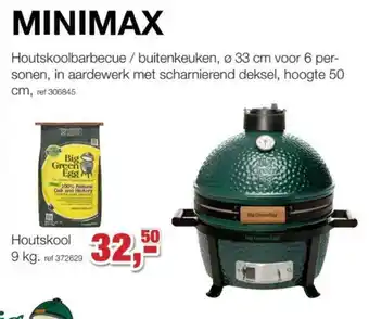Paradisio Minimax Houtskoolbarbecue / buitenkeuken aanbieding