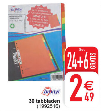 Cora Bronyl 30 tabbladen aanbieding