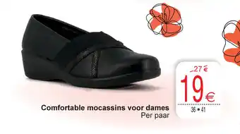Cora Comfortable mocassins voor dames aanbieding
