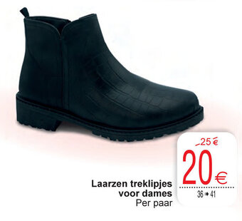 Cora Laarzen treklipjes voor dames aanbieding