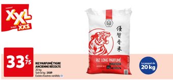 Auchan Riz Parfume Tigre Ancienne Recolte aanbieding