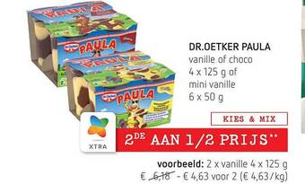 Spar Dr. oetker paula aanbieding