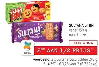 Spar Sultana of bn aanbieding