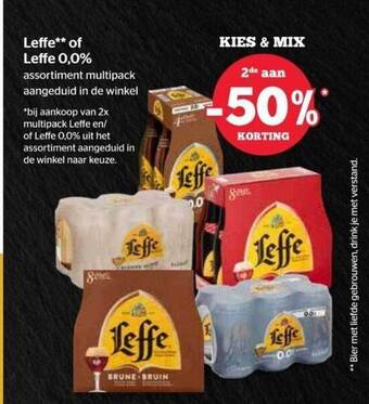 Spar Leffe aanbieding