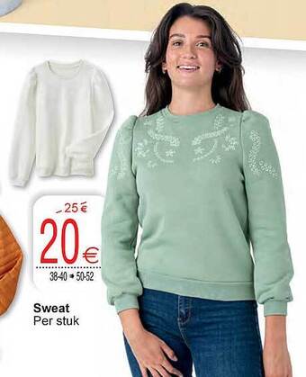 Cora Sweat aanbieding