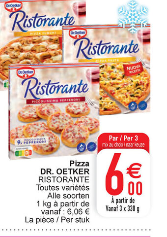 Cora Dr. Oetker Pizza aanbieding