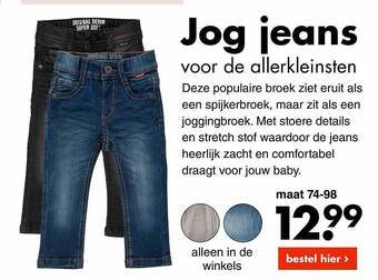 Wibra Jog jeans aanbieding