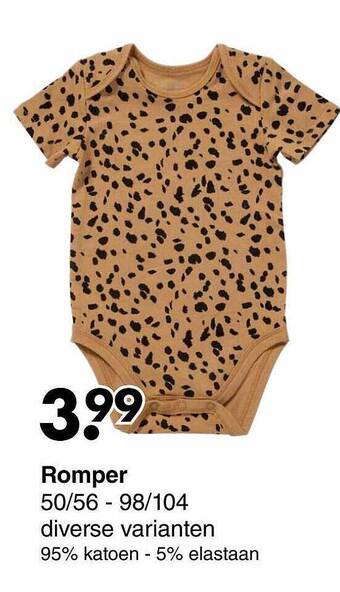 Wibra Romper aanbieding