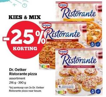 Spar Dr. oetker ristorante pizza aanbieding
