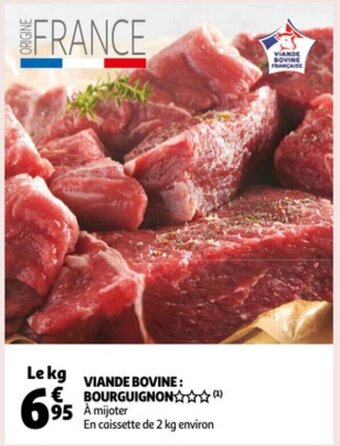 Auchan Viande Bovine: Bourguignon aanbieding