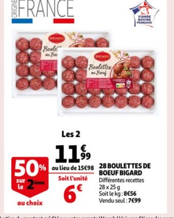 28 Boulettes de Boeuf Bigard