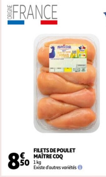 Auchan Filets De Poulet Maitre COQ aanbieding