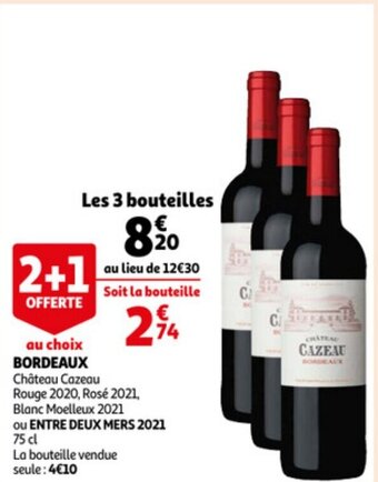 Auchan Bordeaux aanbieding
