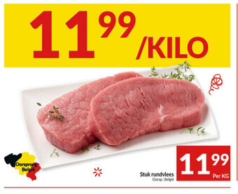 Intermarché Stuk rundvlees aanbieding