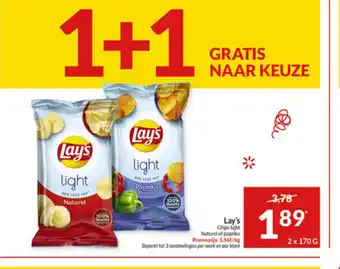Intermarché Lay's 2x170g aanbieding