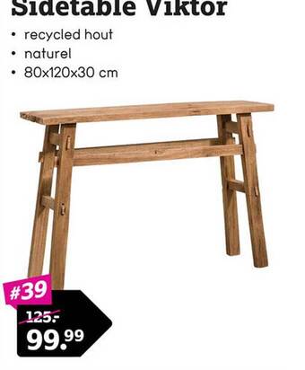 Sidetable viktor