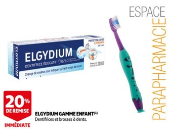 Elgydium Gamme Enfant