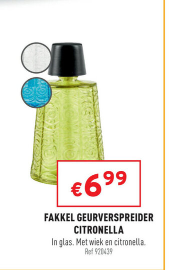 Fakkel Geurverspreider Citronella