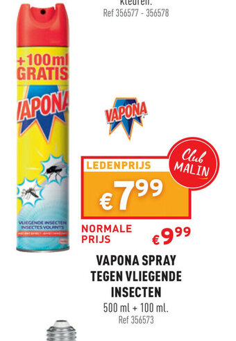 Trafic Vapona Spray Tegen Vliegende Insecten aanbieding