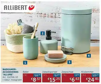 Allibert Badkamer-accessoires